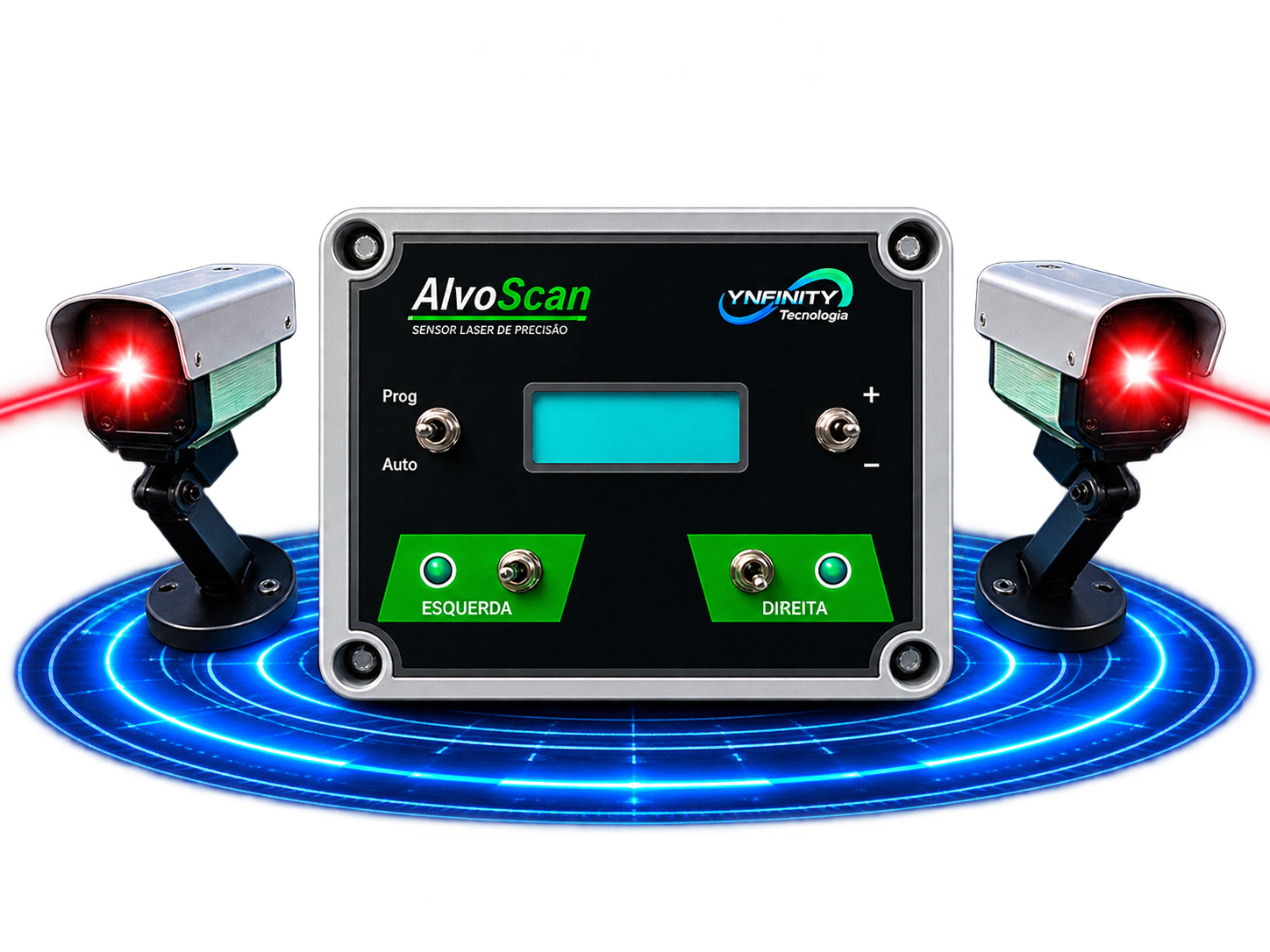 AlvoScan - Sensor Laser de Precisão Ynfinity